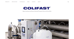 Desktop Screenshot of colifast.no